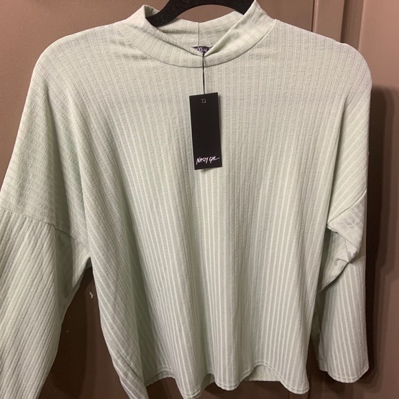 NASTY GAL Mock Neck Long sleeve - Picture 3 of 4